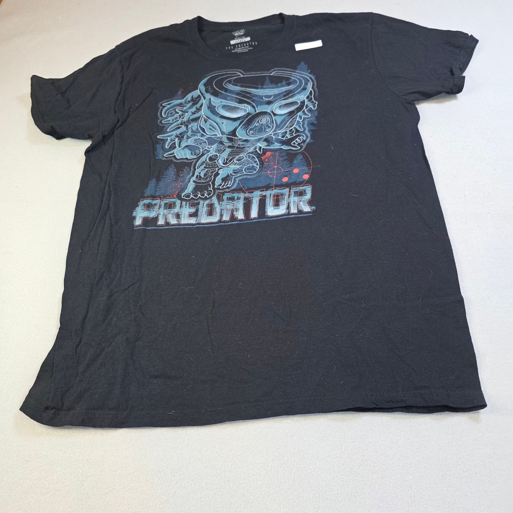 Funko Pop Tees The Predator Graphic T-Shirt Black Mens Large Sci-Fi Movie 2018